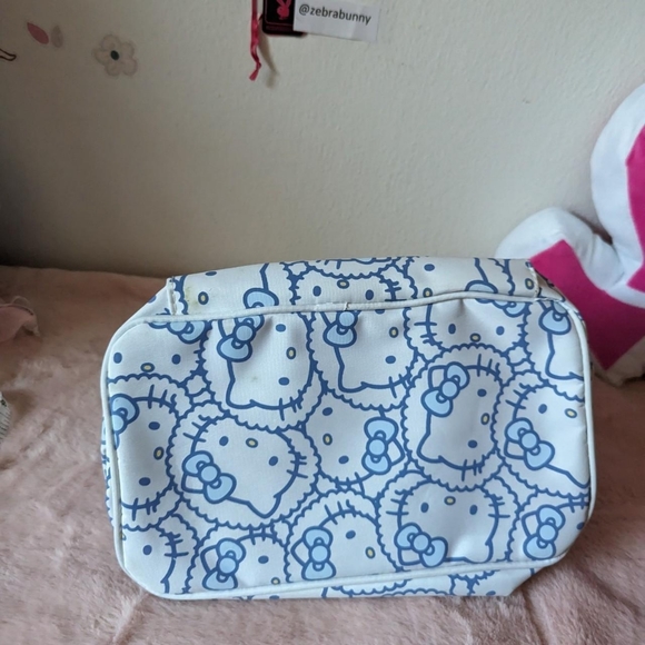 hello kitty makeup cosmetic beauty case bagblue - Picture 2 of 7